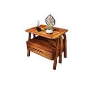 KOHUS Mesas De Noche Para Dormitorio Table De Chevet Moderne en Bois Massif, Petite Armoire De Rangement for Chambre À Coucher, Armoire De Rangement Table D'appoint/Table De Nuit avec Tiroirs