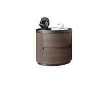 KOHUS Mesas De Noche Para Dormitorio Table de chevet simple en bois massif avec tiroirs