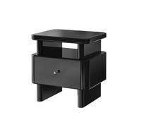 KOHUS Mesas De Noche Para Dormitorio Table de chevet simple et moderne noire pour chambre à coucher, salon, salle de séjour, combinaison de rangement, table d'appoint de lit, table de chevet avec