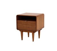 KOHUS Mesas De Noche Para Dormitorio Table De Chevet Tout en Bois Massif, Armoire De Rangement Simple for Petit Appartement Table D'appoint/Table De Nuit avec Tiroirs