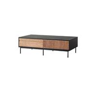 KOHUS Petites tables d'appoint pour chambre à coucher 130 x 40 x 70 cm - Table centrale vintage en bois massif - Support de rangement pour balcon, salon, salle de réception, salon