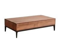 KOHUS Petites tables d'appoint pour chambre à coucher, petit appartement, table à thé, canapé, tiroir latéral, table basse en bois, meubles multifonctionnels, table d'appoint de salon, table basse
