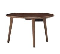 KOHUS Petites Tables D'appoint pour Chambre Chambre d'hôtes Table Basse en Bois Massif Table Ronde de Salon Canapé de Luxe léger Petite Table d'appoint Table Basse de Salon