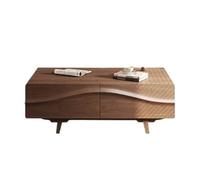KOHUS Petites Tables D'appoint pour Chambre Table Basse de Salon, Meuble TV, Table à thé rétro en Bois Massif, Table d'appoint de Chambre à Coucher, Table terminale Table Basse de Salon