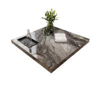 KOHUS Petites Tables D'appoint pour Chambre Table Basse légère de Luxe en Pierre, Table de Salon, Table d'appoint carrée for Chambre à Coucher, Table de canapé Table Basse de Salon(120cm)