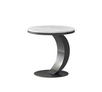 KOHUS Petites Tables D'appoint pour Chambre Table d'appoint de canapé Rock Board Salon Petite Table Ronde Table d'angle Simple Table de Chevet Armoire Table Basse Table Basse de Salon