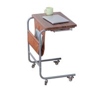 KOHUS Petites Tables D'appoint pour Chambre Table d'appoint Mobile Simple Nordique Petite Table canapé de Chambre Mini Table d'appoint Table Basse Table de Chevet avec roulettes Table Basse de Salon
