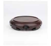 KOHUS Support pour Bonsaï Stand d'affichage de Plantes Base de Vase en Bois Base de Fleur d'intérieur Stand Salon Bonsaï Base Home Buddha Statue Statue Théière Théière Support pour Plantes en Pot(L)