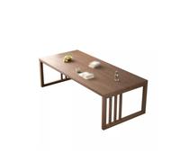 KOHUS Table de Salle à Manger Table à Manger en Bois Massif de Style Chinois, rectangulaire, for Salon, Grand et Long Bureau, Table de conférence Table de Cuisine(M:160 * 70 * 75cm)