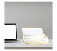 KOHUS Titulaire de la Carte de Visite Bureau étagère boîte Stockage présentoir Acrylique Transparent Bureau Porte-Cartes de Visite Titulaire de la Carte(C)