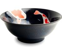 Koi-Bowls- ASIATICA | Bols à Ramen en Porcelaine, différentes tailles | Bol asiatique de haute qualité pour riz, nouilles, tapas, udon, céréales, soupes - Fabriqué au Japon (Bol Ø21 cm | H9 cm)