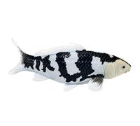 Koi Carp Shiro Utsuri Noir Blanc Environ 13 Cm Longueur Mojo Fun 381102