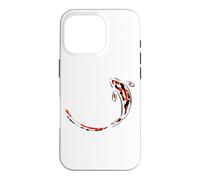 Koi Carp Zen Minimal Art Peinture Méditation Pleine Conscience Coque pour iPhone 16 Pro
