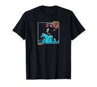 Koi Fish Breaking The Waves - Série Abstraite T-Shirt