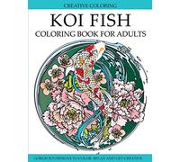 Koi Fish Coloring Book for Adults