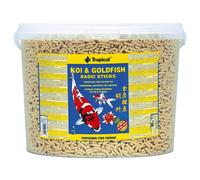 Koi&Goldfish Basic Sticks 11L / 900g - Aliment de Base Flottant pour carpes k...