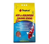 Koi&Goldfish Colour Sticks 20L / 1600g - Aliment Flottant rehaussant la Couleur des Poissons d'étang