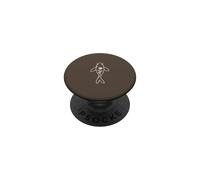 Koi Japonais Poisson Lotus Fleur Ligne Art Boho PopSockets PopGrip Adhésif