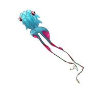AWHAO Koi Kite Beach Toy énorme Kite Flying Kite for Park Activities Family Beach Garden, Bleu