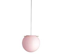 Koi Suspension Ø19 Opale Rose/Bâtons de Laiton