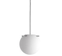 Koi Suspension Ø32 Blanc Opale/ Noir Noirs