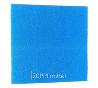 Koi- und Bonsaipark Herdecke Tapis filtrants pour étang et aquarium/éponge filtrante/couche filtrante/matériau filtre/en fin-moyen-grossier/50 x 50 x 3 cm/ 50 x 50 x 5 cm / 50 x 50 x 10 cm (50 x 50 x