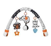 Koïam tumama bébé Peluche Arc Toys sensoriels pour siège d'auto Poussette Berceau Voyager bébé Jouer des Jouets Suspendus avec Une Chouchou de bruissement détachable Rebond de