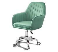 KOIAMVZW Chaise de Bureau PC chaises pivotantes réglables Chaise pivotante à 360 degrés Rotatif en Velours Chaise de Jeu Chaise de Jeu Chaise de Bureau (Couleur: Green Menthe) Decoration