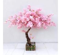 KOIAMVZW Studio Photographic Decoration Simulation Cherry Blossom Tree, Grand Mariage Faux Arbre Salon Hôtel Artificial Set Simulation Plant 1.5 * 1,5m