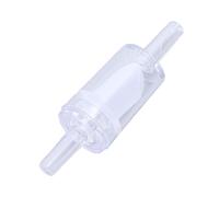 Koieam Clapet Anti-Retour, 10 pièces clapet Anti-Retour 4 mm PP Pompe à air Aquarium 1 Voie clapet Anti-Retour d'arrêt d'eau pour Aquarium Rouge (4mm Blanco)