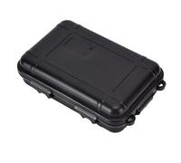 Koieam Watertight Storage Containers,Anti Pressure Shockproof Box Compact Small Watertight Plastic Storage Boxes for Outdoor Camping Wilderness Survival (L)