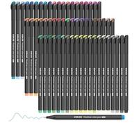Koilox 36 couleurs différentes Lot de stylos à pointe fine de 0,4 mm pour dessiner et écrire des croquis, journalisation, notes, bandes dessinées, livre de coloriage (60)