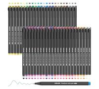 Koilox 36 couleurs différentes Lot de stylos à pointe fine de 0,4 mm pour dessiner et écrire des croquis, journalisation, notes, bandes dessinées, livre de coloriage (48)