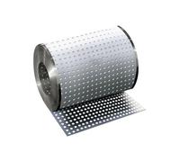 KOINEN Mailles Décoratives De Tamis en Métal avec Trou 10 Mm, Plaque Métallique Perforée for Support Fleurs Garde-Corps Rebord Fenêtre(40x300cm)