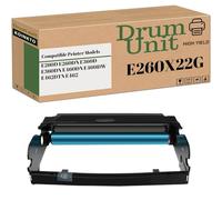 KOINKTO Kit photoconducteur compatible avec Lexmark E260X22G, pour unité de tambour E260 E360 E460 E462 E260d E260dn E360dn E460DN E462DTN 30 000 pages (noir)
