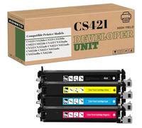 KOINKTO Unité de développement compatible pour imprimante Lexmark 78C0D10 78C0D20 78C0D30 78C0D40, convient pour CS421 CS421dn CS521 CS521dn CS622 CX421adn CX522 CX622 CX625de (KCMY 44) - Paquet :