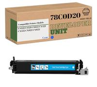 KOINKTO Unité de développement de rechange pour imprimante Lexmark 78C0D10 78C0D20 78C0D30 78C0D40, convient pour CS421 CS421dn CS521 CS521dn CS622 CX421adn CX522 CX622 CX625de Cyan)