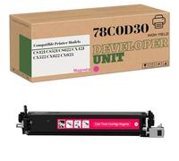 KOINKTO Unité de développement de rechange pour imprimante Lexmark 78C0D10 78C0D20 78C0D30 78C0D40, convient pour CS421 CS421dn CS521 CS521dn CS622 CX421adn CX522 CX622 CX625de Magenta)