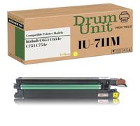 KOINKTO Unité tambour de rechange compatible pour imprimante Konica Minolta DR-711K IU-711Y IU-711M IU-711C, compatible avec imprimante Bizhub C654 C654e C754 C754e C754e, haute capacité 80 000 pages