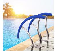 KOIOPLIE Lot 2 Mains Courantes Piscine Inox 304 - Rampe Antidérapante 115kg avec Kit Installation - Piscine Enterrée/Spa