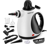 KOITAT Nettoyeur vapeur multifonction avec 10 accessoires pour enlever toutes les saletés, meubles rembourrés, canapé, carrelage, sol, fenêtre, voiture, rembourrage, salle de bain