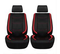 KOIYWQA 2 Housses de siège Auto, pour Citroen Jumpy III 2016-2025 avec Housses d'appui-tête, Bordure élastique et Compatible avec Les airbags latéraux,B Red