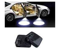 KOIYWQA 2 pcs Lumières de Bienvenue sur la Porte pour Renault Koleos 2015, Projecteur de Logo Car LED lumière de Porte de Voiture sans Fil
