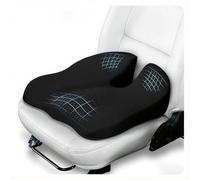 KOIYWQA Coussins de siège Auto, pour Opel/Vauxhall Mokka B/Mokka-E 2021 2022 2023 2024 2025 Coussin Rehausseur Voiture Conducteur, Mousse Mémoire Longs Trajets Soutien Lombaire