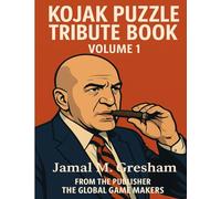 KOJAK PUZZLE TRIBUTE BOOK: VOLUME 1: Word Search Puzzles for Fans of Kojak - Pilot to Season 3