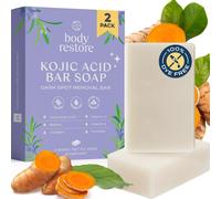 Kojic Acid Soap, (Rosemary 2 Pack), With Vitamin C,E, Shea Butter, Collagen, Hyaluronic Acid, Turmeric, Retinol For Dark Spots, All Natural Soap Bar, Paraben Free