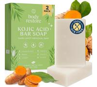 Kojic Acid Soap, (Tea Tree 2 Pack), With Vitamin C,E, Shea Butter, Collagen, Hyaluronic Acid, Turmeric, Retinol For Dark Spots, All Natural Soap Bar, Paraben Free