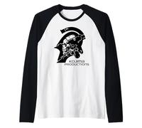 Kojima Productions Black Video Gaming Merch Manche Raglan