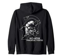 Kojima Productions White Video Gaming Merch Sweat à Capuche