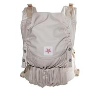KOKADI Porte-bébé Flip Just Cream (unique) - Ergonomique et sûr - Fabriqué à la main en 100 % coton bio - De la naissance à 15 kg, facile à mettre, idéal pour un usage quotidien - Beige